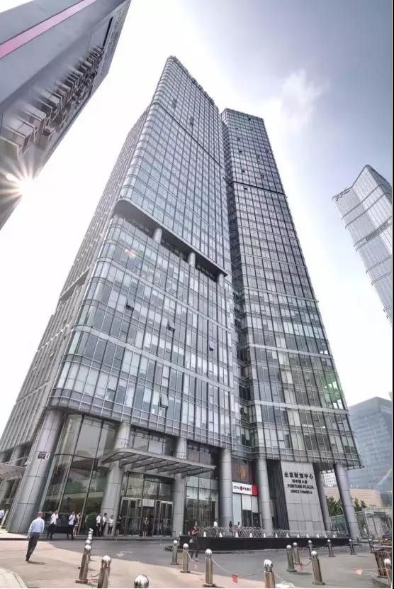 探迹科技北京分公司新址所在楼宇——北京财富中心