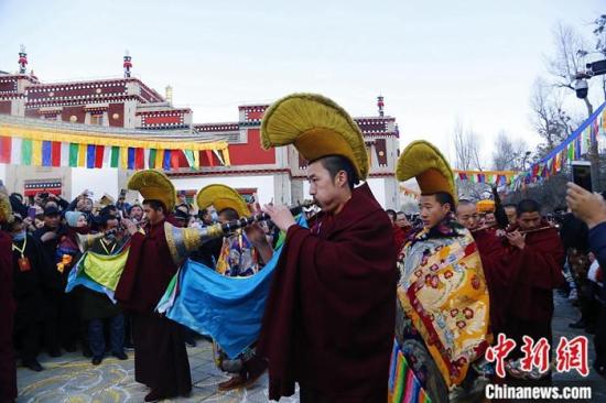 藏传佛教圣地青海塔尔寺纪念宗喀巴大师圆寂600周年