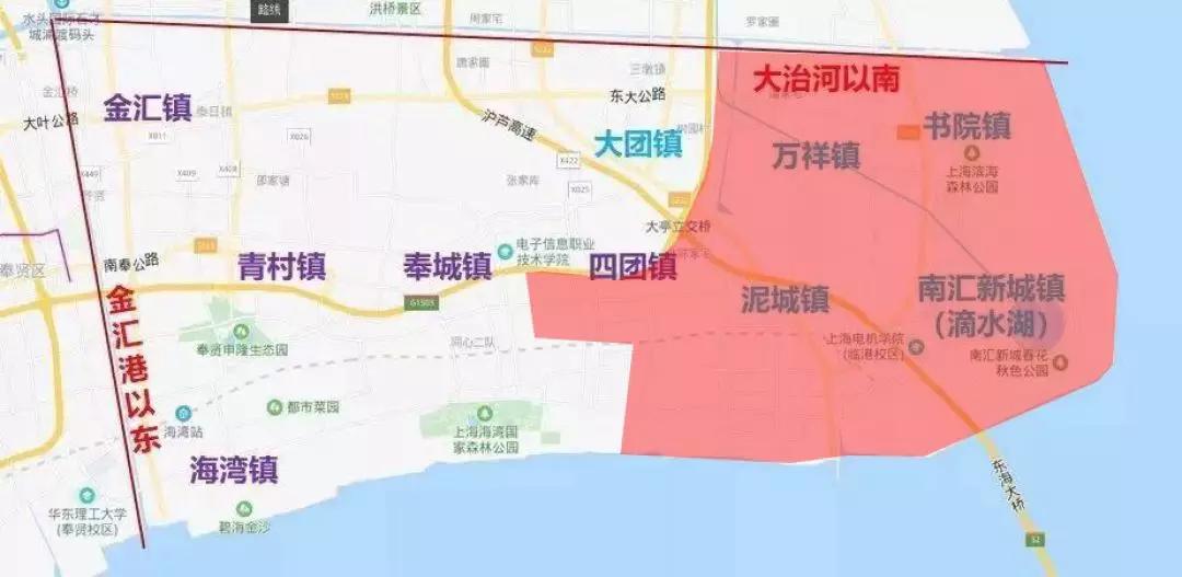 易眼看房具体实施范围大概如下:自贸区临港新片区的范围是大治河以南