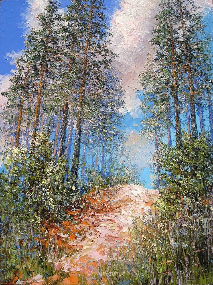 很不同寻常的展现方式,刀画风景!白俄罗斯dmitrykustanovich