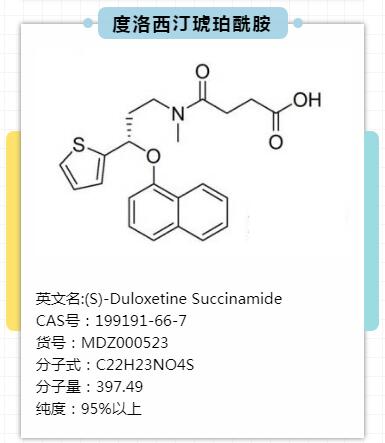 抗抑郁药之度洛西汀 心邀生物现货供应