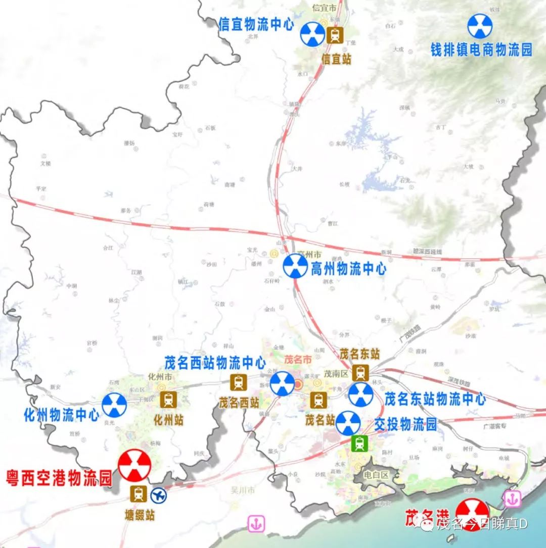 关注茂名最新交通规划发展规划意见信宜有望进入高铁时代