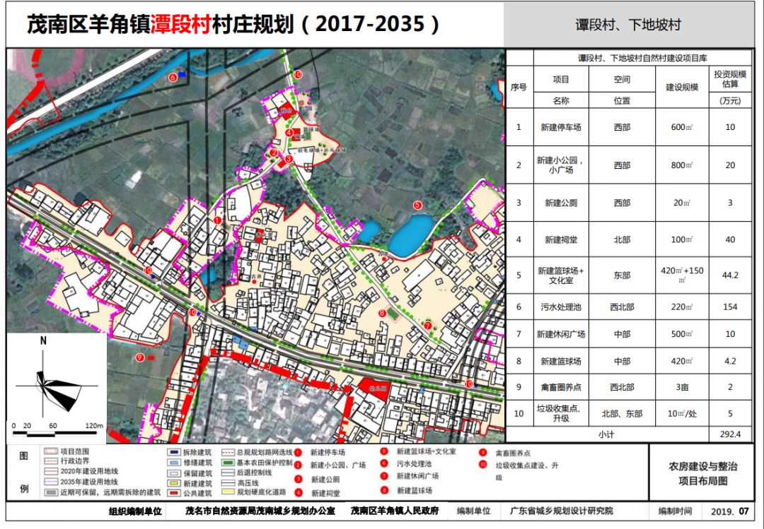 站南片区33个自然村庄被保留羊角镇19条村发展前景曝光