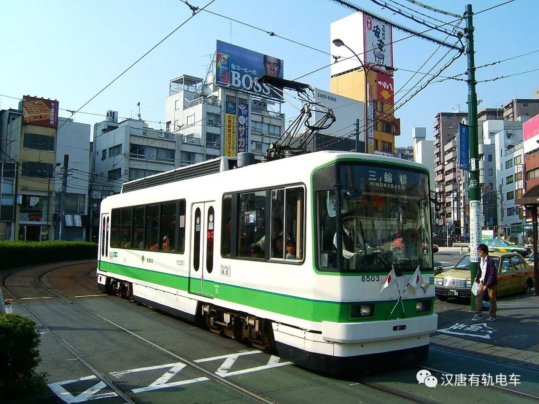 世界有轨电车地理之东京樱花电车