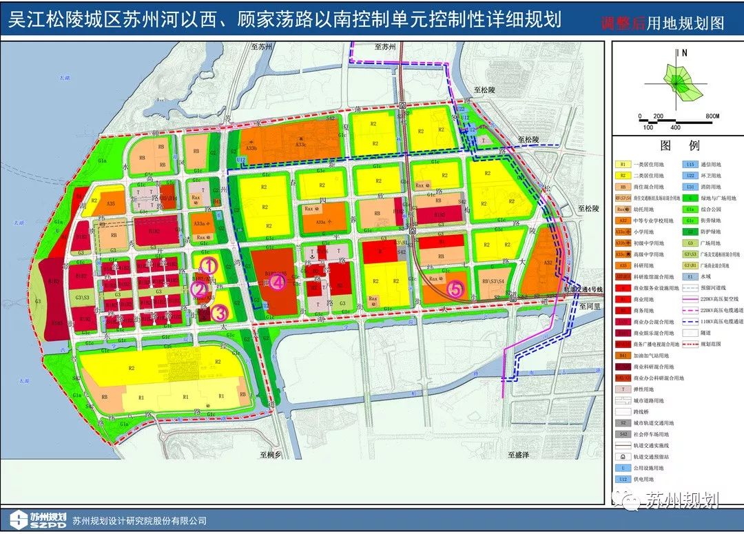 一周规划城建融创无锡南长地块规划出炉苏州吴江松陵局部地块控规调整