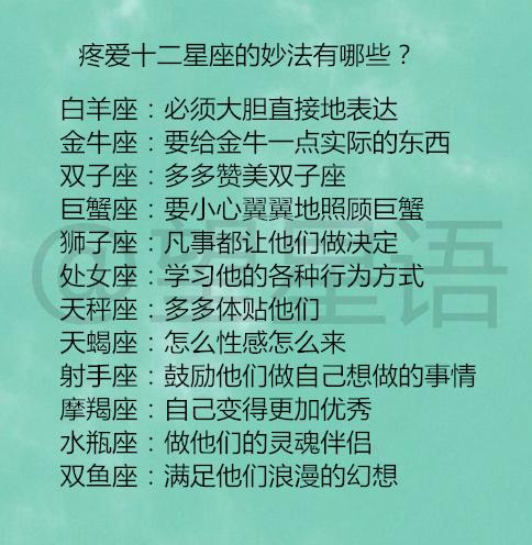 12星座长相排名_12星座女长相最丑排名