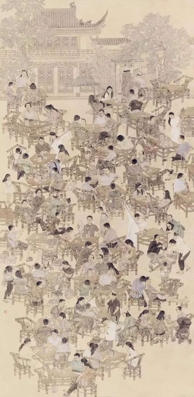 时代华彩2019中国百家金陵画展