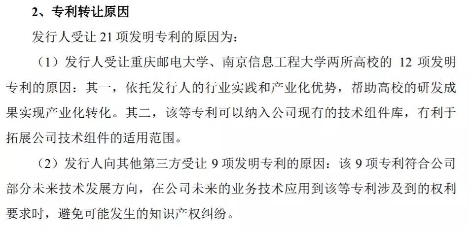 核心技术只有受让专利？又一家企业折戟科创板