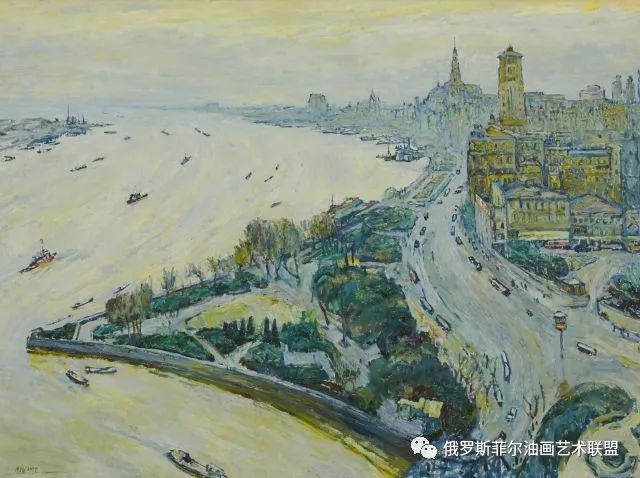 中国油画界当之无愧的色彩大师——陈钧德油画作品欣赏