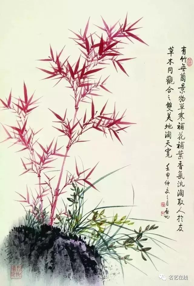 三大名家画竹子,谁画的竹更有味道?