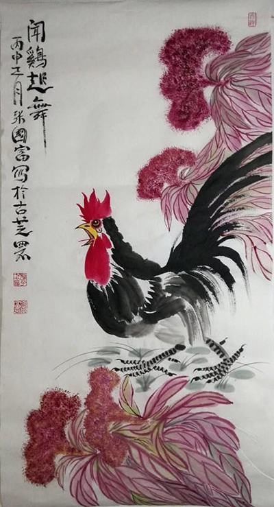 当代国画名家张国富画欣赏