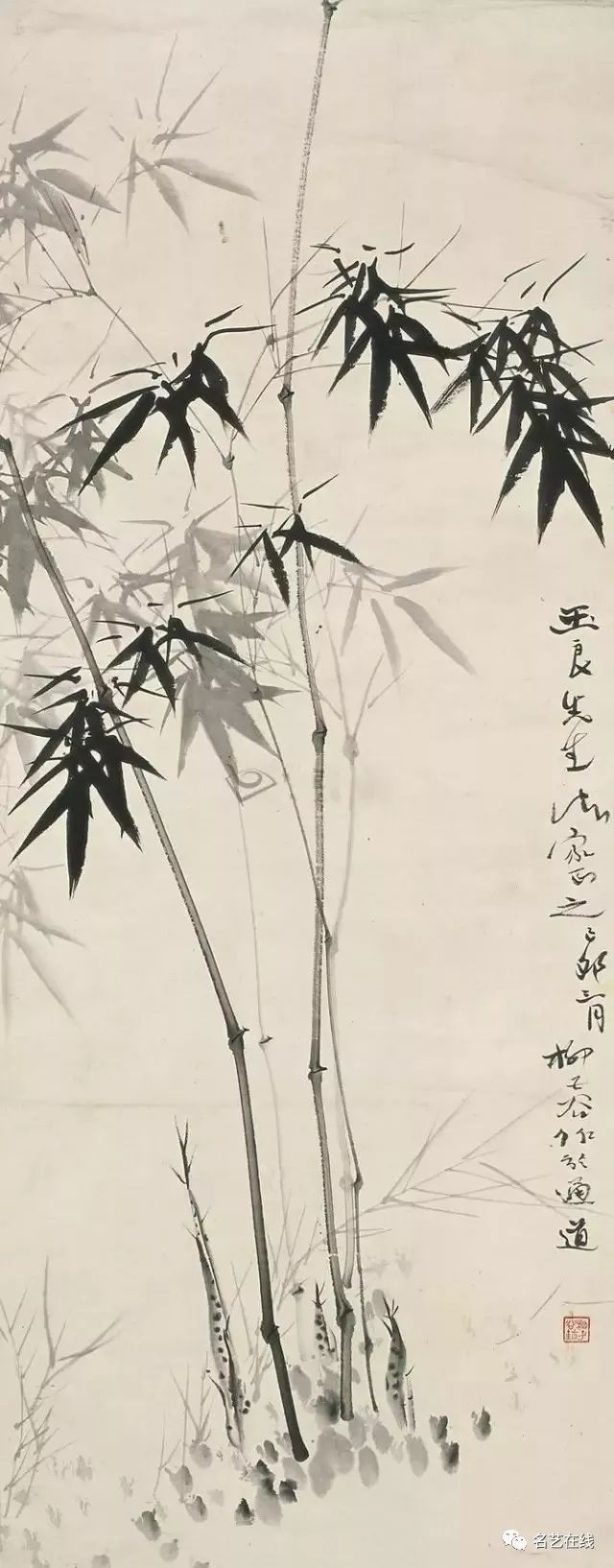 三大名家画竹子,谁画的竹更有味道?