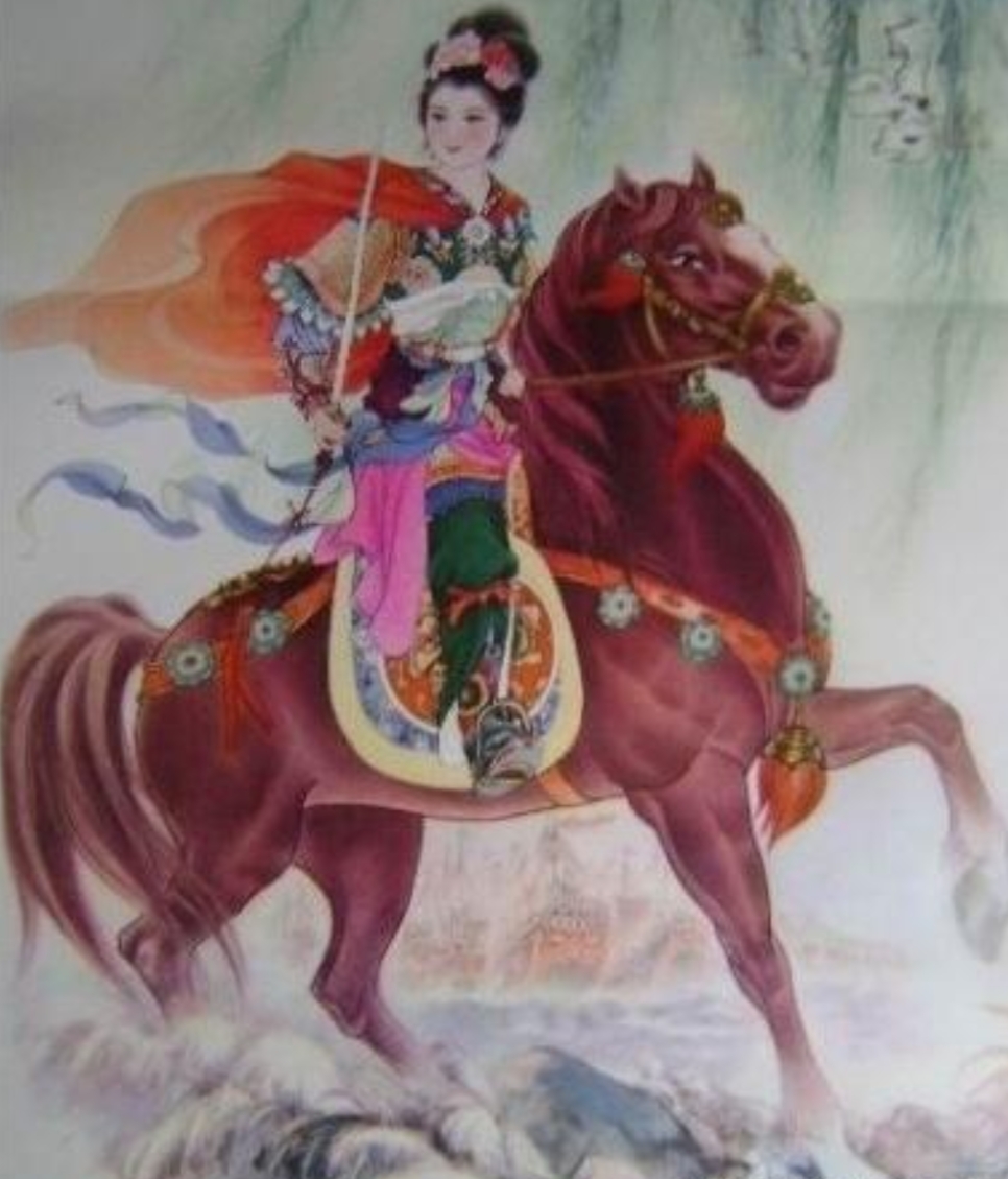 中国古代有名的五位女将军,不让须眉