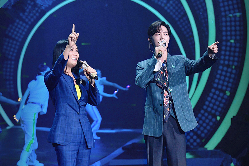 我们的歌:那战队再唱老歌,那英调侃:肖战你童