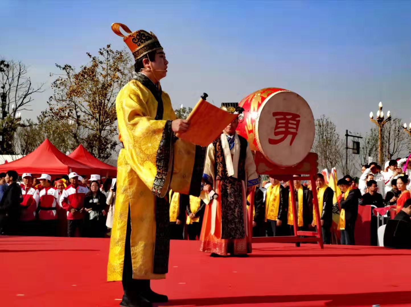 夏杰飞书记出演"舞阳侯会"主祭人,传承忠勇精神