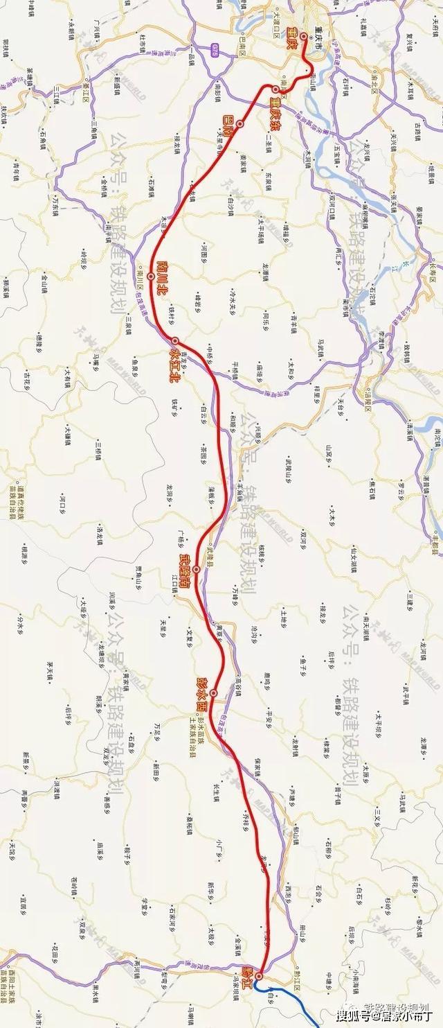 渝湘高速最新路线图片 渝湘高速经过哪些乡镇 渝湘高速经过哪些出口