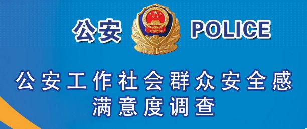 青县公安局2019年群众安全感和满意度调查问卷