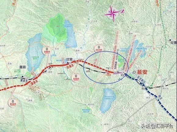 西延高铁先期开工段招标2020年1月正式开工