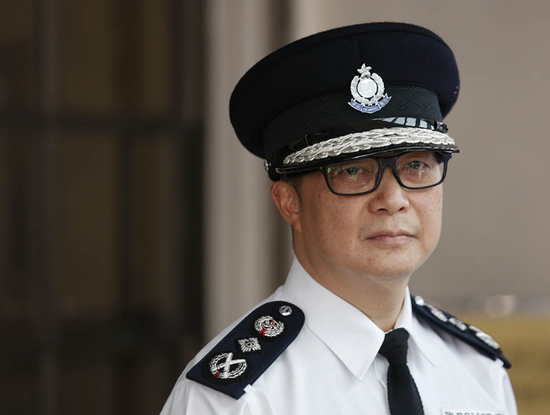 港警"一哥"发录音感谢前线警员:帮香港打多场硬仗