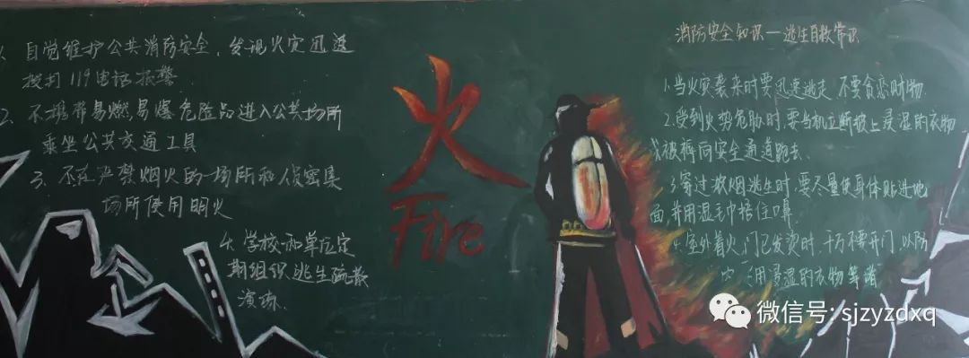 心系消防,警钟长鸣|石家庄一中东校区优秀板报展