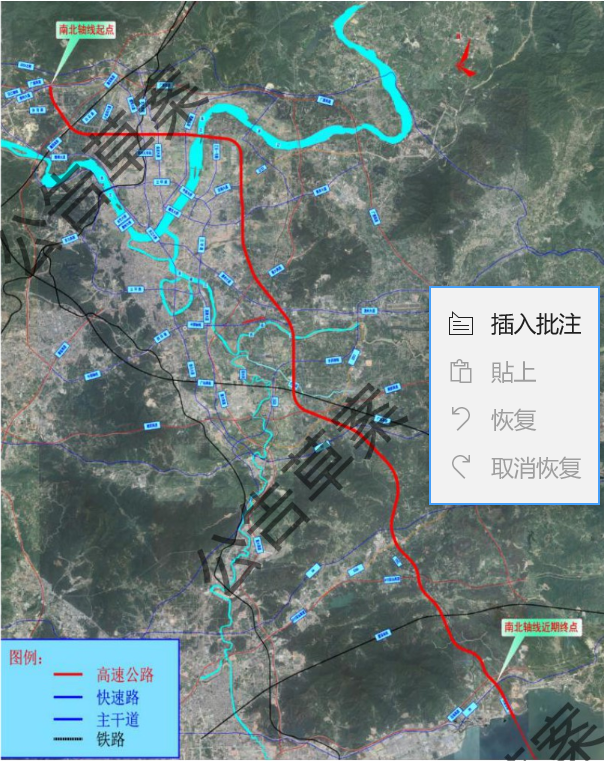 根据此次详细规划,惠州市 1 号公路(南北轴线)北起于广惠高速规划汤泉