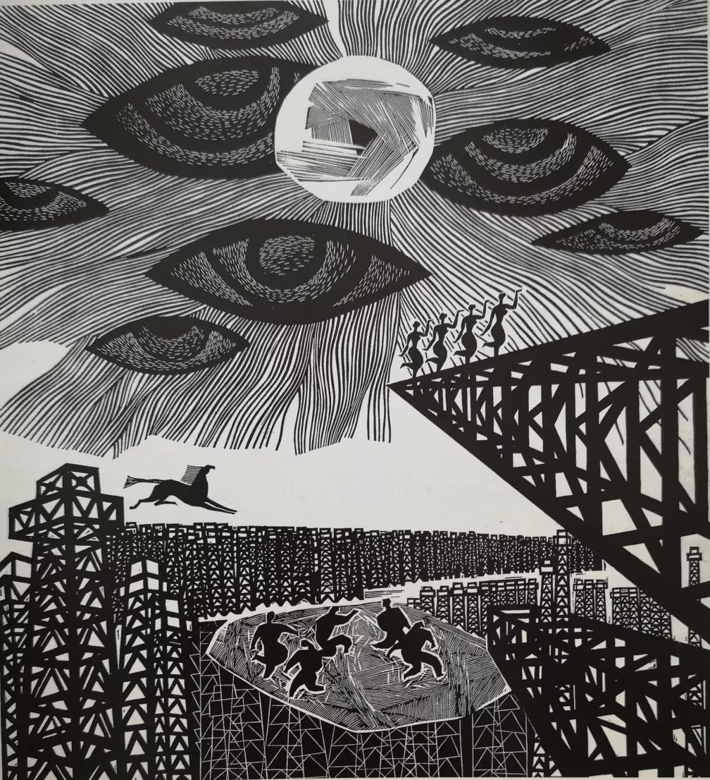 逐梦70年 | 李允经:工业版画: 用力与美寄托光荣与梦想