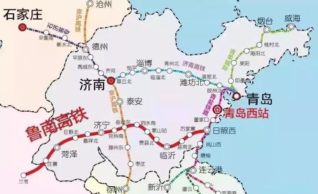 提速明年山东再开建三条高铁大通道菏泽首通高铁时间是