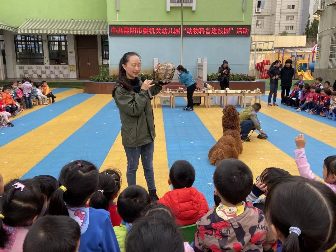 科普进校科普第六十站中共昆明市委机关幼儿园