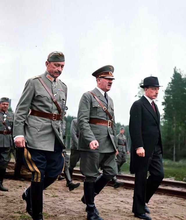 二战人物志；芬兰元帅​曼纳海姆、西班牙大元帅佛朗哥_希特勒