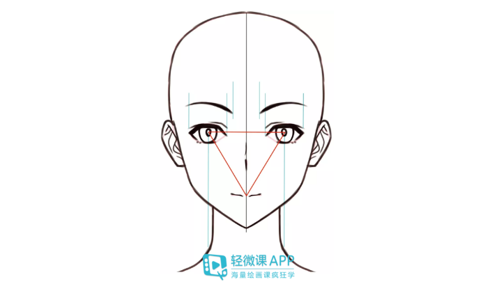 【绘画教程】如何正确画人物的五官比例？