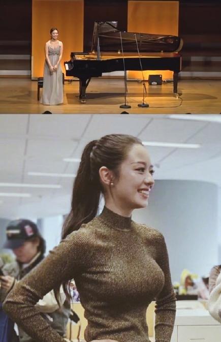 吉娜"蚂蚁腰"让人看了会眼红,减肥前后颜值差大,好身材全靠练