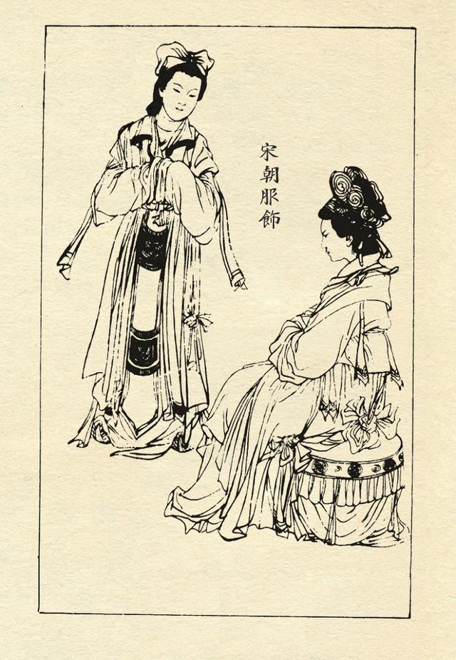 「资料」线描中国古代服饰集(第三辑)