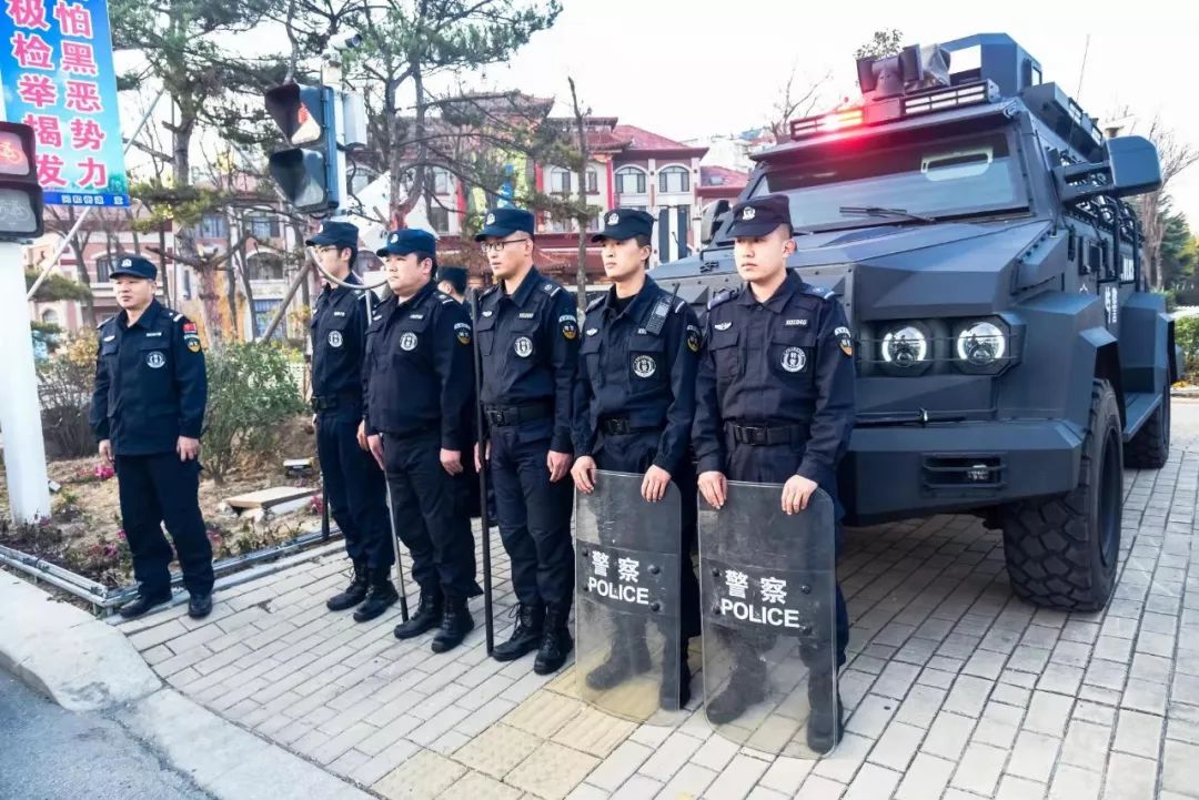 "雷霆"行动杀手锏!全青岛市特巡警拉动集结,在平度实战大练兵!