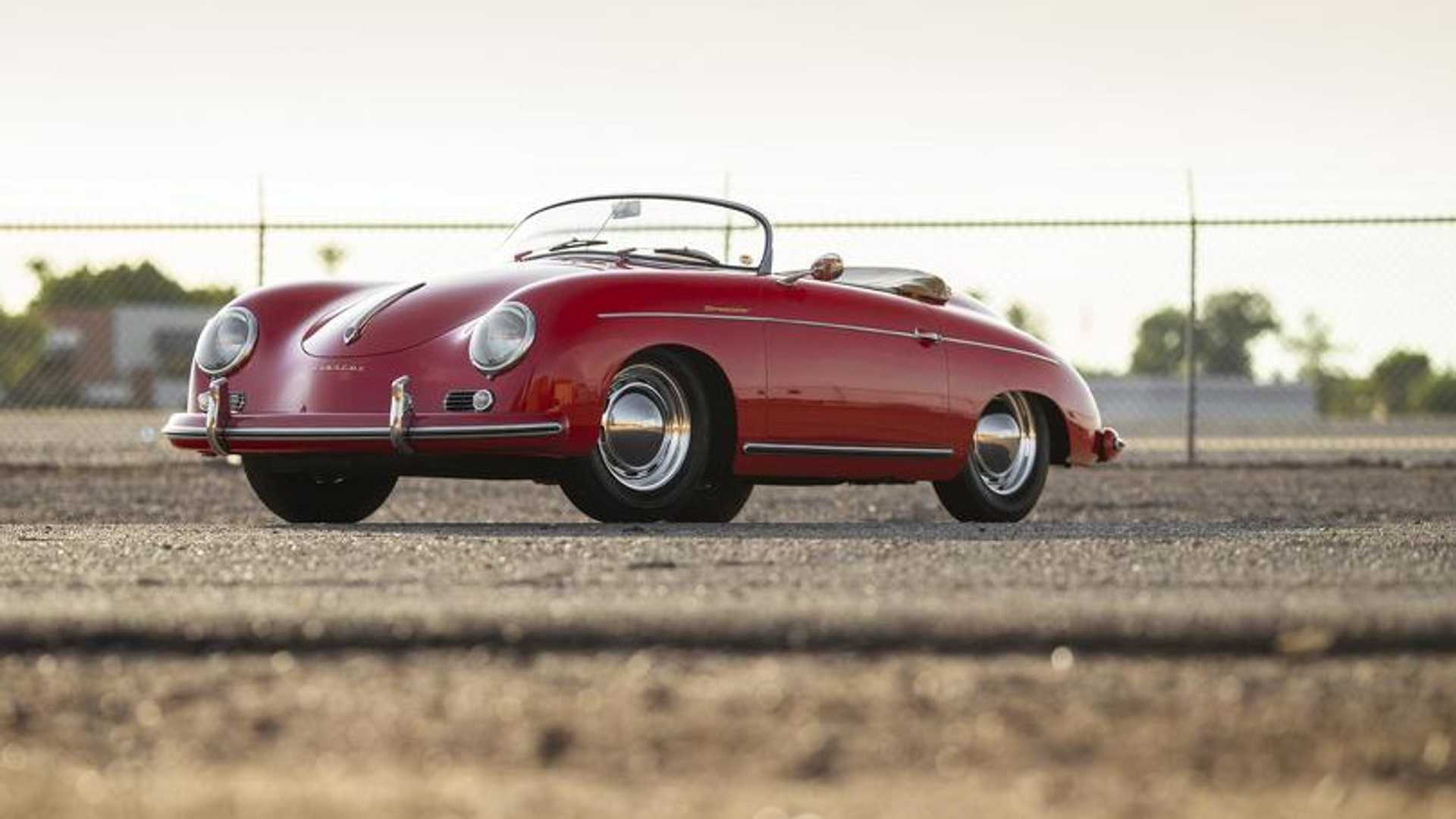 来自1956年的第一代保时捷356 speedster!