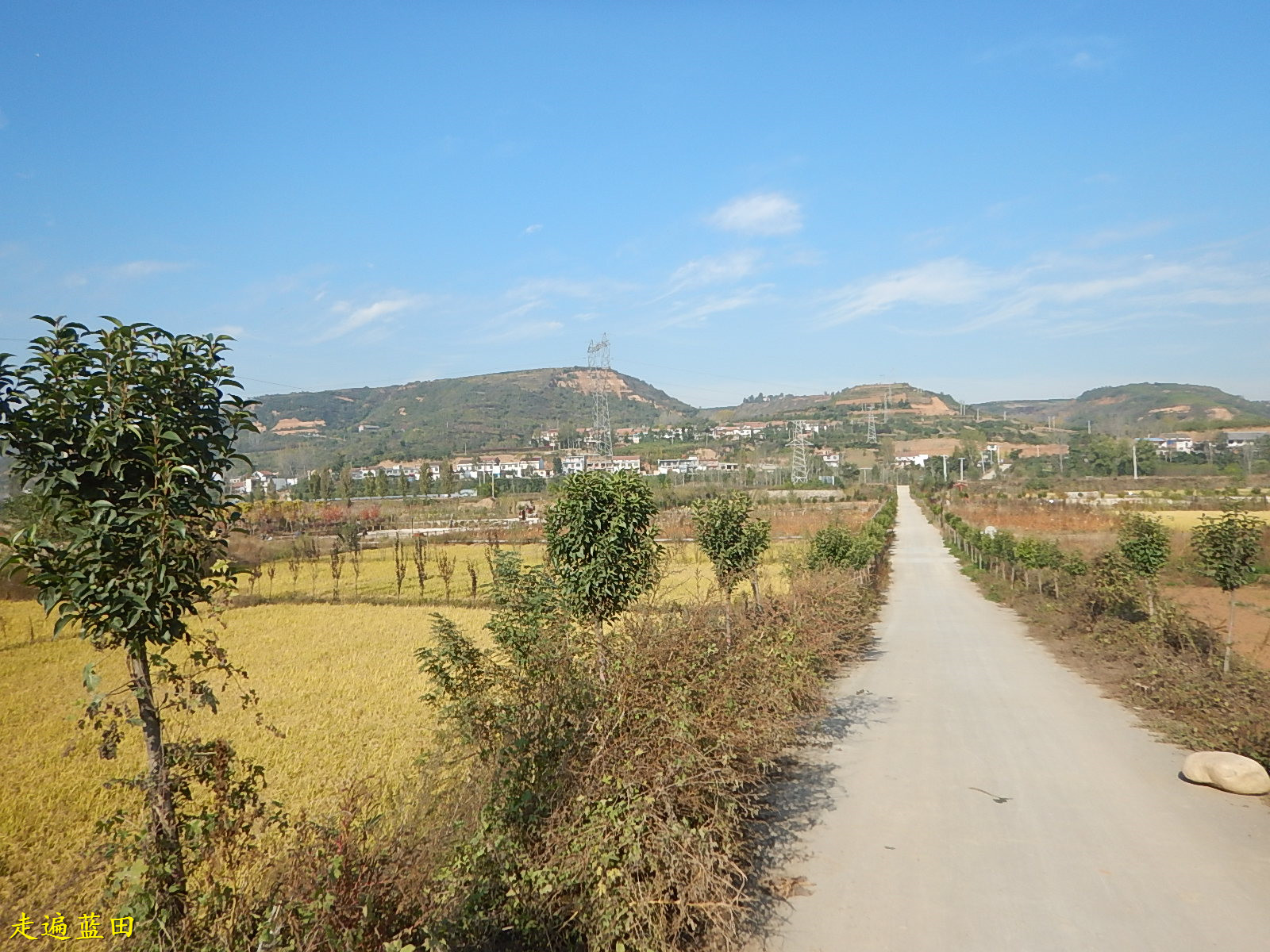 走遍蓝田2019焦岱镇荣家沟村穿越旅行1