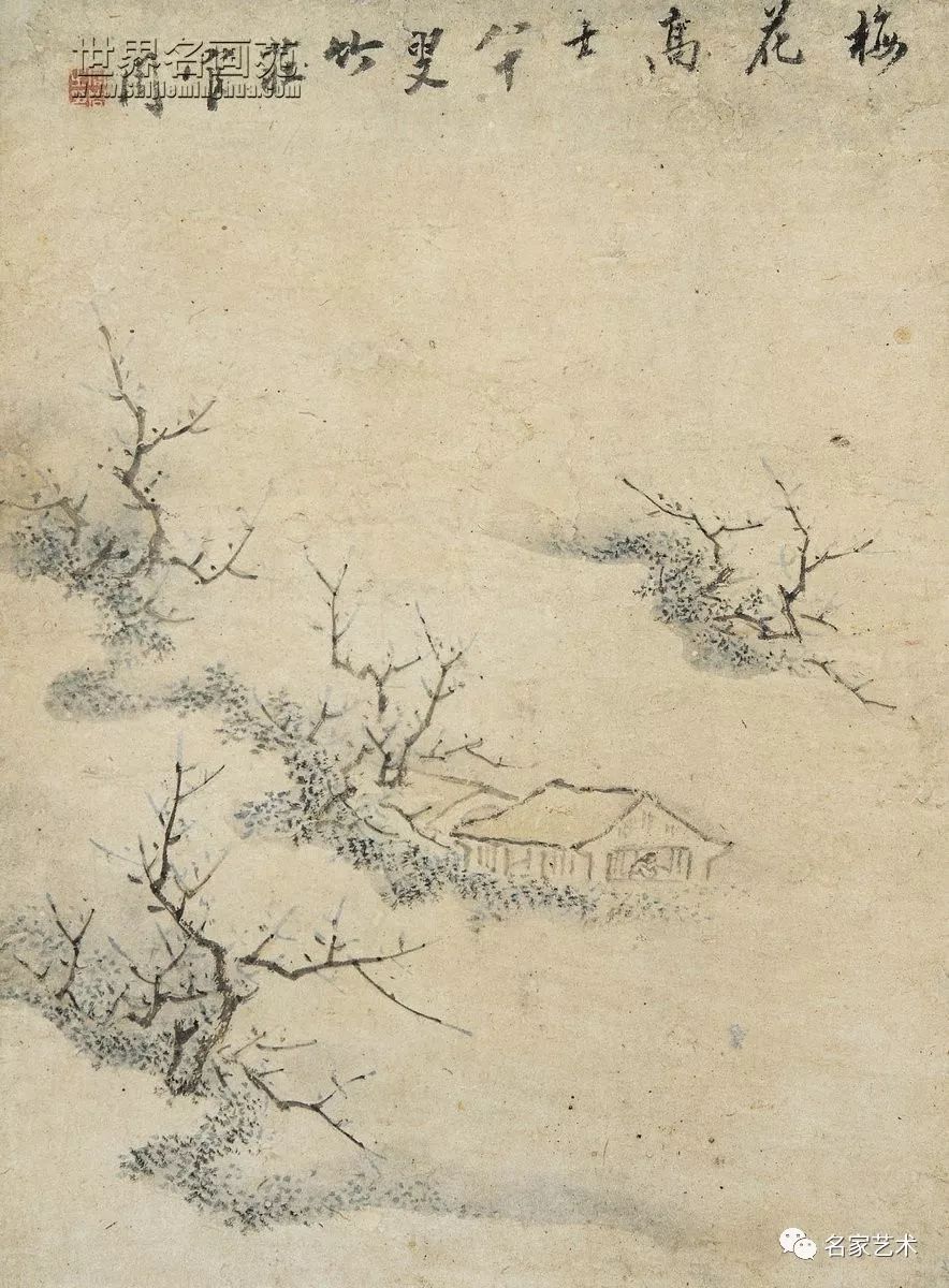 上官周 名品视界】清上官周作品欣赏_立轴