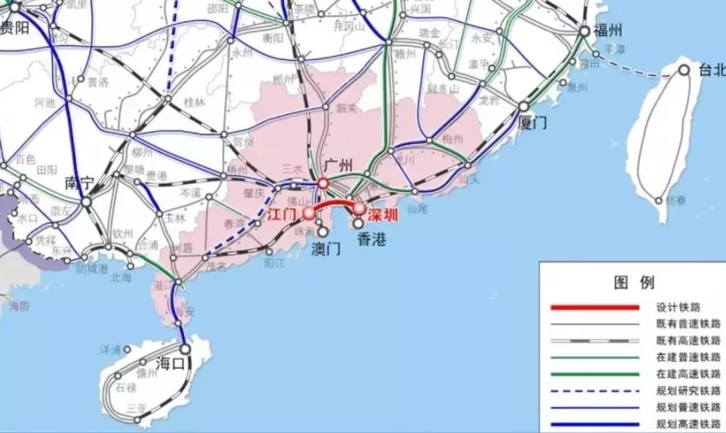 新建深茂铁路深圳至江门段工程