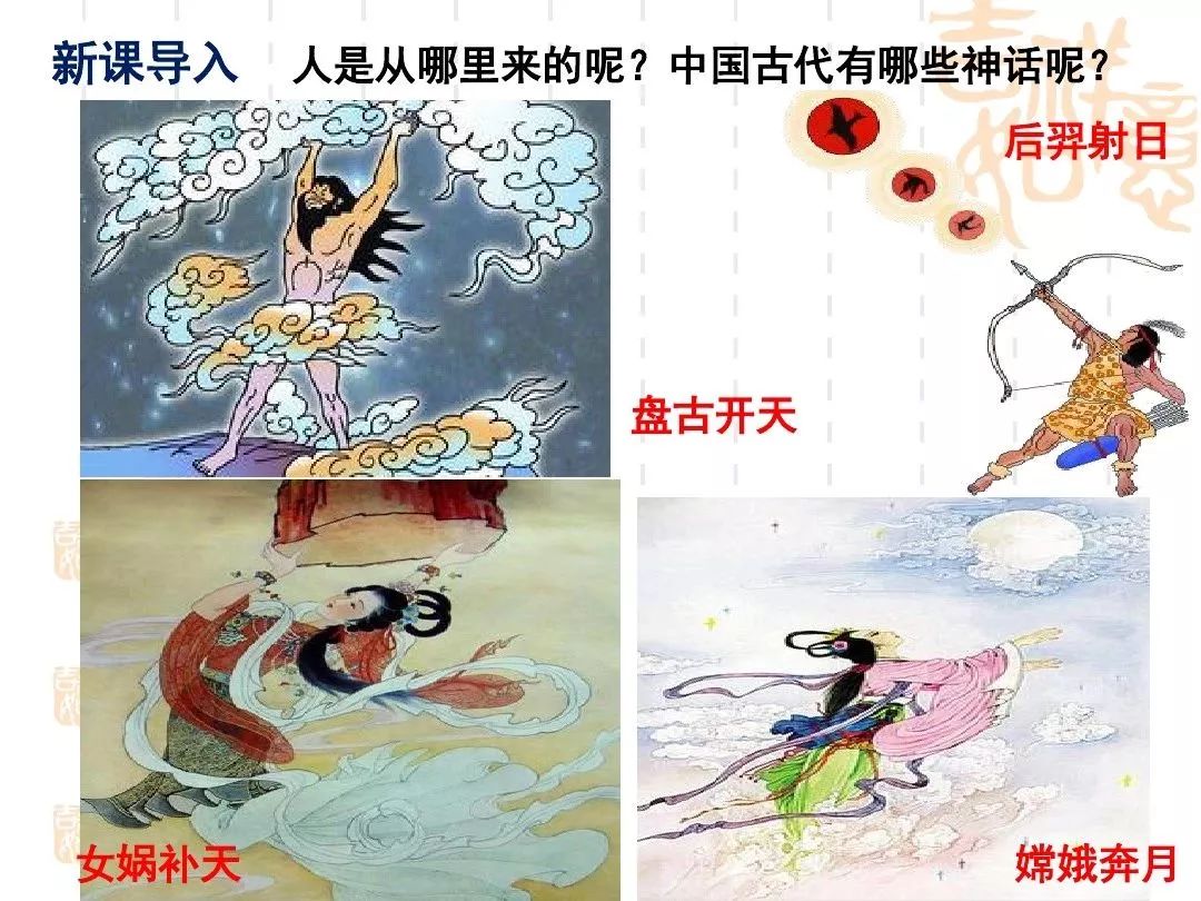 部编版七年级语文上册第23课《女娲造人》知识点+图文解读+同步练习