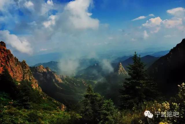 宁武古八景之芦芽滴翠芦芽山的春夏秋冬