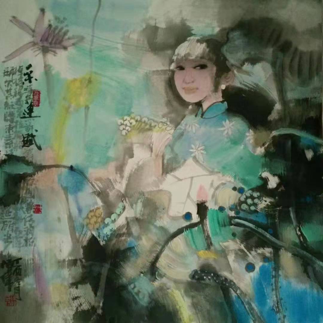 著名画家陈伟作品赏析