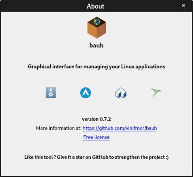 bauh:在一个界面中管理 Snap、Flatpak 和 AppImage