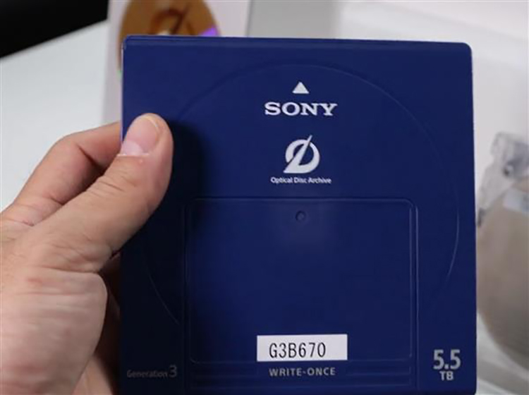 SONY也加入「小姐姐地產開發」發布5.5T容量可存100年的光盤存儲器 遊戲 第1張