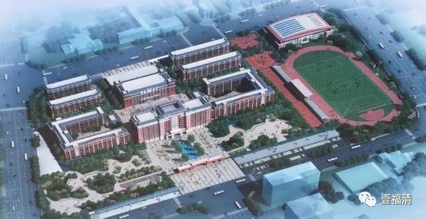 福清一中新校区规划示意图