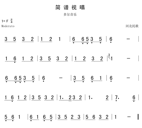 简谱一个叉_世界上的另一个我简谱(2)