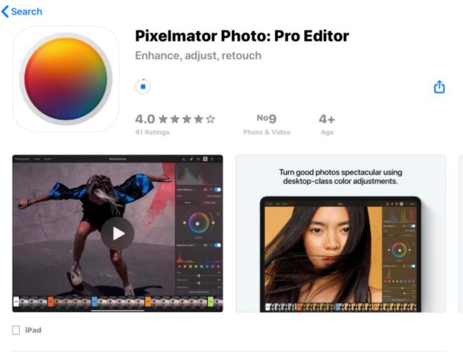 蘋果手機p圖軟件排行榜_蘋果大力推薦的P圖工具PixelmatorPhoto開啟24小時限時免費
