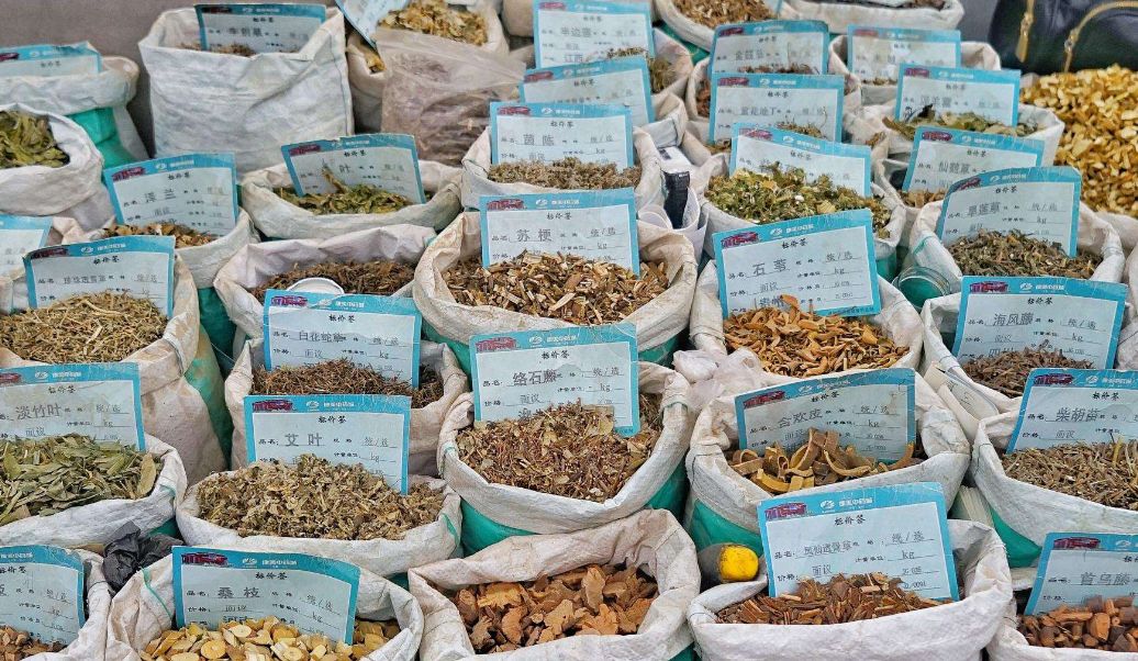那里可以出售中草药的地方