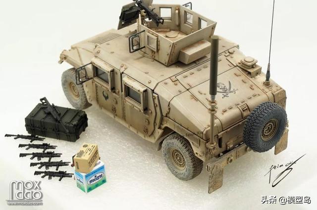 1/35 m1151美军重装悍马 | 模型作品