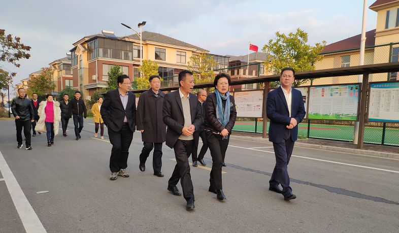 省农业农村厅副厅长刘嫔珺来浔调研美丽乡村建设