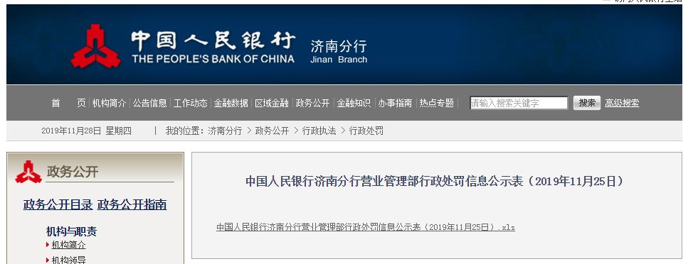 违反《反洗钱法》相关规定 济南两家银行被处罚