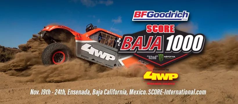 1000共吸引264台赛车参赛落下帷幕第52届score baja1000越野拉力赛